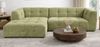 Sofa Astaro in grün L-Form 292 x 161 cm Bild 2