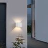 ZMH Wandleuchte Innen - Up Down Außenwandleuchte Schwarz LED Außenwandlampe 5W IP65 Warmweiß Bild 5