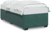vidaXL Bettgestell ohne Matratze Dunkelgrün 100x200 cm Samt 3284616 Bild 2