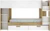 Vente-unique - OSANA Bett Holz, Platte BeigeWeiß - B 97,3 cm x H 149,7 cm x L 245 cm Bild 4