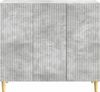 vidaXL Sideboard Betongrau 89 x 34,5 x 80 cm Holzwerkstoff 894648 Bild 4
