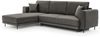 ELTAP 'Dalia' Ecksofa, Mausgrau, 95 x 190 x 289 cm, Links Bild 2
