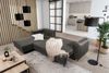 ELTAP 'Dalia' Ecksofa, Mausgrau, 95 x 190 x 289 cm, Links Bild 5