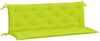 vidaXL Gartenbank-Auflagen 2 Stk. Knallgrün 150x50x7 cm Oxford-Gewebe 361708 Bild 2