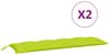 vidaXL Gartenbank-Auflagen 2 Stk. Knallgrün 150x50x7 cm Oxford-Gewebe 361708 Bild 5