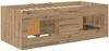 vidaXL Loft Bettgestell mit Schrank 3 Stk. Artisan-Eiche Holzwerkstoff 3423421 Bild 5
