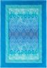 Bassetti Granfoulard Plaid Decke Wohndecke Kerala B1 blau 135x190 Bild 5