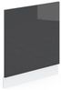 Frontblende R-Line Anthrazit Hochglanz 60 cm ohne Arbeitsplatte Vicco Bild 5