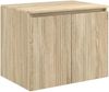 vidaXL Badezimmerschrank-Set 5 pcs Sonoma-Eiche Holzwerkstoff 3406441 Bild 5