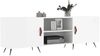 vidaXL TV-Schrank Hochglanz-Weiß 150x30x50 cm Holzwerkstoff 829070 Bild 3