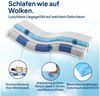 AM Qualitätsmatratzen - Premium Gelschaum-Matratze 100x200 cm H2-1000 Federn - Taschenfederkernmatratze Gelschaum 100x200-6 cm Gelschaum-Auflage - 24cm Höhe - Made in Germany 90x200 cm H3 Bild 3