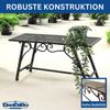 DanDiBo Gartenbank Wetterfest Metall 83 cm Sitzbank mit Ornamenten "Cucciu S" Robuste Eisenbank im Antik-Design Ideal für Garten, Terrasse & Balkon Bild 4