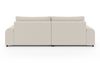 Ecksofa Lounge Schlaffunktion Bettkasten moderne L-Couch Ecke Links Beige Bild 5