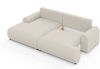 Ecksofa Lounge Schlaffunktion Bettkasten moderne L-Couch Ecke Links Beige Bild 3