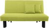 Faltsofa Kalomira Bezug Flachgewebe Metall schwarz / apfel 21510 Bild 3