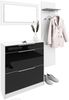 borchardt Möbel Garderoben-Set Oliva, Schuhschrank, Spiegel, Garderobenpaneel, (3-St) Bild 2