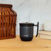Quokka Wave Thermobecher 260 ml – Edelstahl, doppelwandig, auslaufsicher Schwarz Bild 2