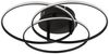LED Deckenleuchte, Alu, schwarz, neutralweiß, D 45,6 cm Bild 4