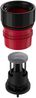 Emsa Bludrop Color Trinkflasche mit Quick-Press Verschluss, Edelstahl Schwarz, 0,5l Bild 4