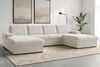 sit&more Wohnlandschaft Moreno U-Form, B: 309 cm, mit Armteilverstellung, optional Bettfunktion Bild 5