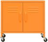 vidaXL Lagerschrank Orange 60x35x56 cm Stahl 336264 Bild 3