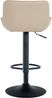 CLP Barhocker Minosa 360 drehbar mit Fußstütze,creme Kunstleder Bild 4