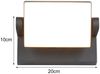 LED Außenwandleuchte KANSAS aus Aluminium in Anthrazit, Breite 20cm Bild 4