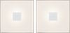 Paulmann 78401 LumiTiles LED Fliesen Square 2er-Basisset 100x10mm IP44 2700K Weiß Bild 3