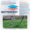 Potenza Medelin Hängematte mit Gestell – 220kg für 2 Personen I 100% Baumwolle Hängematte XL - 220x140, 160kg I Coffee Bild 4