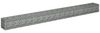 vidaXL Gabionen-Hochbeet Verzinkter Stahl 360×30×30 cm 145641 Bild 3