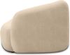 DOMO. collection Recamiere 700013, Liege mit Zierkissen, oval, Füße mit Filzgleitern, Chaiselongue, Sofa, Polstergarnitur, 183 x 105 x 75 (BxTxH), beige Bild 5
