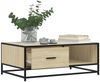 vidaXL Couchtisch Sonoma-Eiche 90x57x35 cm Holzwerkstoff und Metall 848755 Bild 4