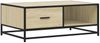 vidaXL Couchtisch Sonoma-Eiche 90x57x35 cm Holzwerkstoff und Metall 848755 Bild 2