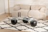 Skye Decor Couchtisch Top of Table: 100% TEMPERED GLASS, 30 cm x 60 cm x 117 cm D1108 Bild 3