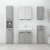 vidaXL Wand-Badschrank Grau Sonoma 32x20x67 cm 817061 Bild 3