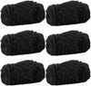 vidaXL Wohndecken 6 pcs Schwarz 240 x 220 cm Fleece 42016887 Bild 2