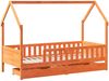 vidaXL Kinderbett mit Schubladen 80x200 cm Massivholz Kiefer 3302037 Bild 3