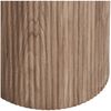 Beistelltisch >Athens< in Weiss / Dunkelbraun, Keramik, MDF, Dekor - 50x45 (HxD) Bild 4
