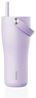 Thermo Trinkflasche mit Strohhalm Thermobecher Edelstahl EQUA Carry Cup 0,6L Lavendel 310139 Bild 4