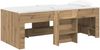 vidaXL Hochbett für Kinder Artisan-Eiche 90 x 190 cm Holzwerkstoff 3422586 Bild 2