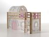 Kinderbett Karolina 210x114x106 Massivholz Natur Textilset Burg 4 Bild 2