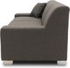 DOMO Collection Bero Kis, 2 Sitzer inkl. Zierkissen, Webstoff pepper, 193 cm Bild 4