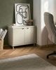 Sideboard mit 2 Türen KORVO Hellbeige Bild 3