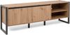Wohnzimmer-Set >Arvada< (3 teilig) in Artisan Eiche / Anthrazit aus MDF Bild 4