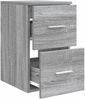 vidaXL Badezimmerschrank Inzwischen Grau Sonoma 30 x 41 x 50 cm 890371 Bild 4