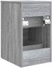 vidaXL Badezimmerschrank Inzwischen Grau Sonoma 30 x 41 x 50 cm 890371 Bild 5
