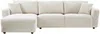 Vente-unique - GOSALO Sofa Stoff Beige - B 157 cm x H 85 cm x L 296 cm Bild 2