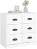 vidaXL Sideboard Weiß 70x35,5x67,5 cm Holzwerkstoff 816432 Bild 4