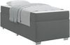 vidaXL Bettrahmen mit Matratze Dunkelgrau 80 x 200 cm Stoff 3399146 Bild 2