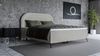 Selsey 'Loreo' Boxspringbett mit Samtbezug, hellbeige , 180x200 cm Bild 2